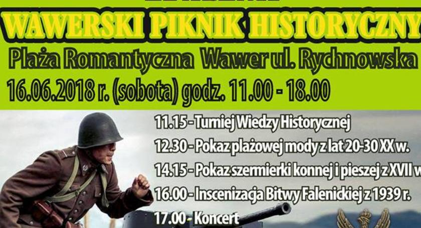 Wawerski Piknik Historyczny już w czerwcu