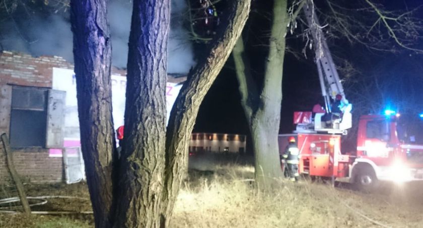 Pożar budynku przy Strzygłowskiej