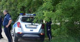 Skradziony pojazd ukryty w wawerskim lesie