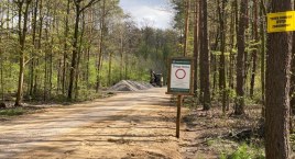 W okolicy Czarnego Stawu i Macierowego Bagna powstaje droga