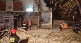 Pożar przy Kajki. Zwłoki mężczyzny