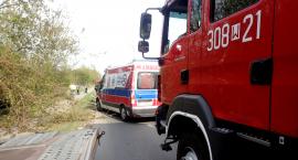 Wypadek samochodowy przy ul. Kadetów
