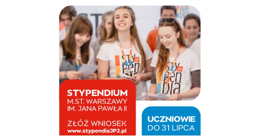 Stypendium im. Jana Pawła II dla uczniów i studentów 