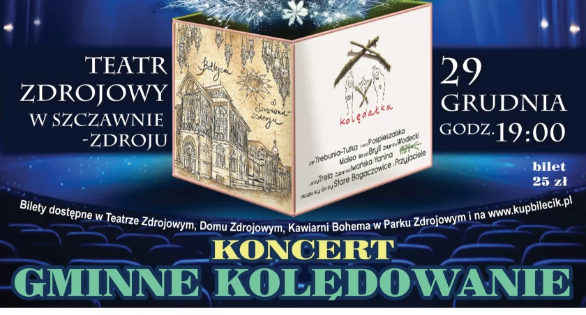 KONCERT GMINNE KOLĘDOWANIE W SZCZAWNIE-ZDROJU
