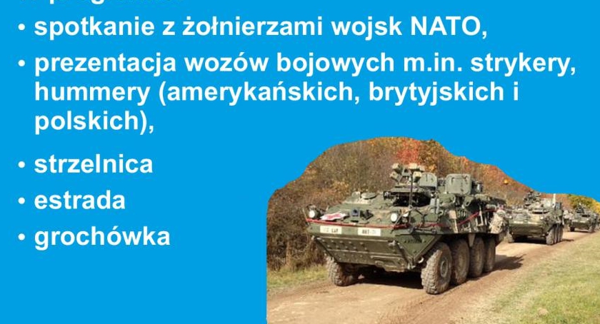 Spotkanie z żołnierzami NATO już jutro!