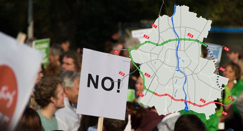 Dzisiaj protest przeciwko budowie Wschodniej Obwodnicy Warszawy