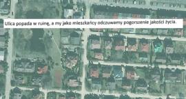 Od lat ul. Czereśniowa popada w ruinę. Mieszkańcy chcą remontu! [PETYCJA]