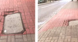 Na ul. Brata Alberta łatwo skręcić kostkę. Trzeba to naprawić