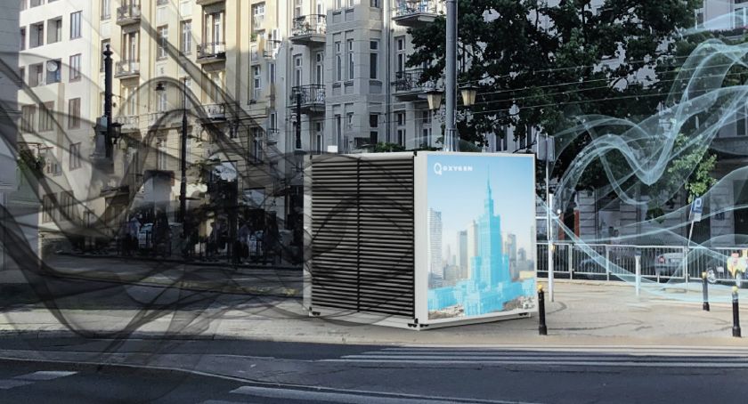 Pierwszy miejski filtr powietrza na świecie w Wilanowie