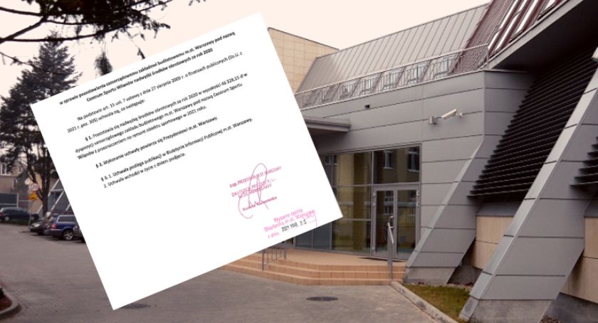 Centrum Sportu Wilanów odda pieniądze czy je dobrze wykorzysta? 