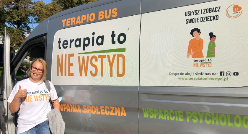 Terapia to nie wstyd! - Przed Urzędem Dzielnicy Wilanów 