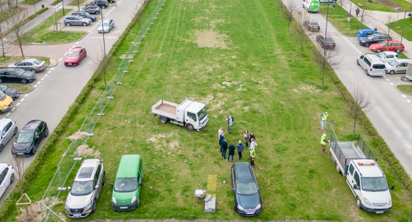Ruszyły prace na odcinku między Sarmacką a Al. Rzeczypospolitej