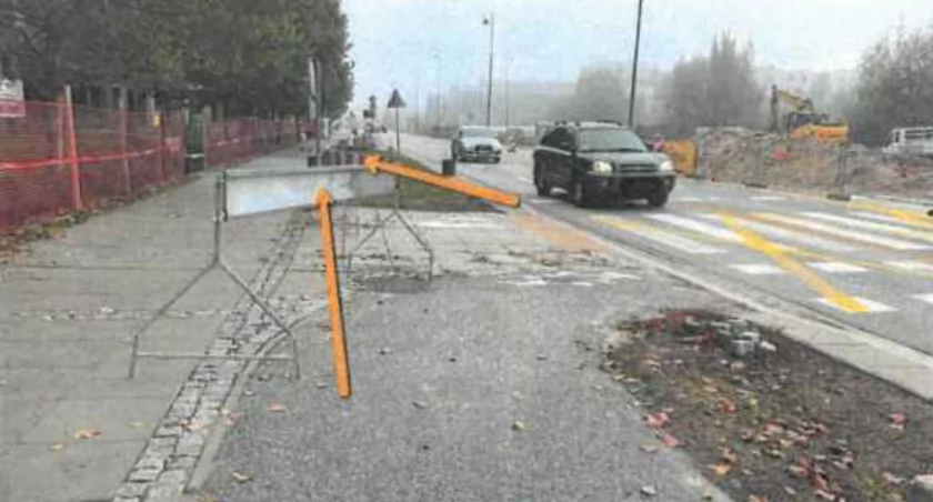 Bariery ochronne nie powinny być przestawiane