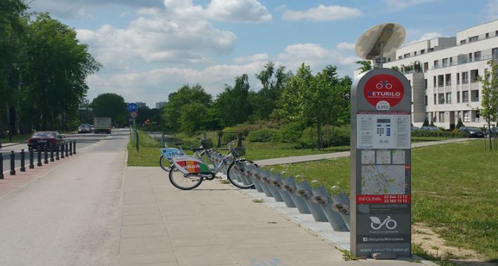 Wilanowskie stacje Veturilo pozostawiają wiele do życzenia