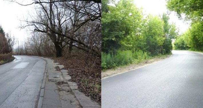 Ul. Syta z nową nawierzchnią