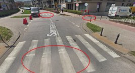 Doświetlić przejścia na ul. Sarmackiej