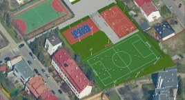 Boiska zostaną przebudowane, a teren przy SP nr 300 zagospodarowany