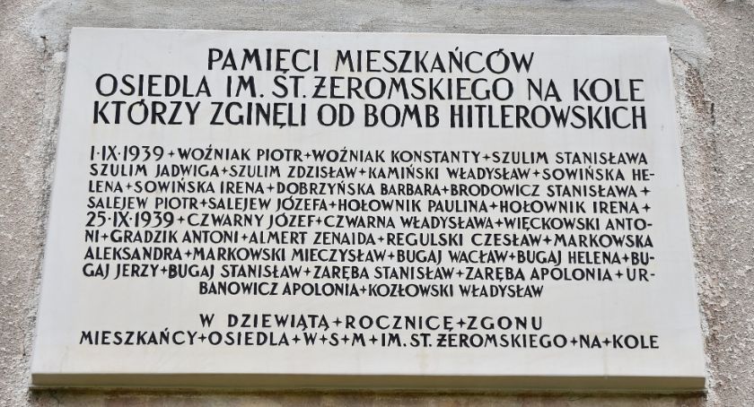 Pamięć poległych we wrześniu 1939