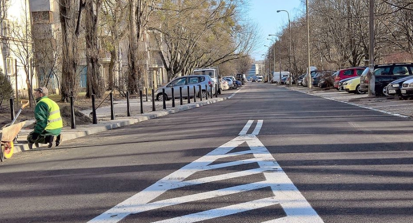Ulica Czorsztyńska zyskuje nowy wygląd. 