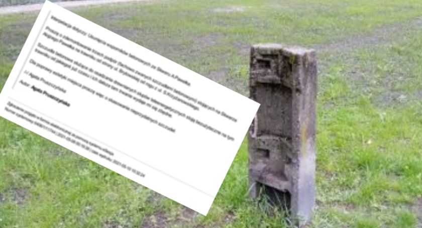 Skwer Alojzego Pawełka: wsporniki muszą zniknąć?