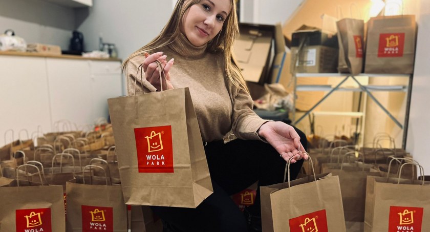 Efekt zbiórek w Wola Parku - 80 paczek dla potrzebujących