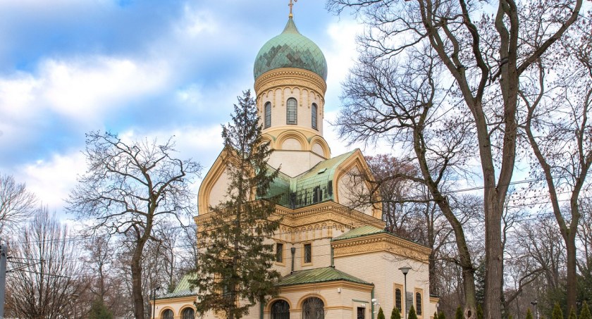Odnowiona elewacja cerkwi na Woli