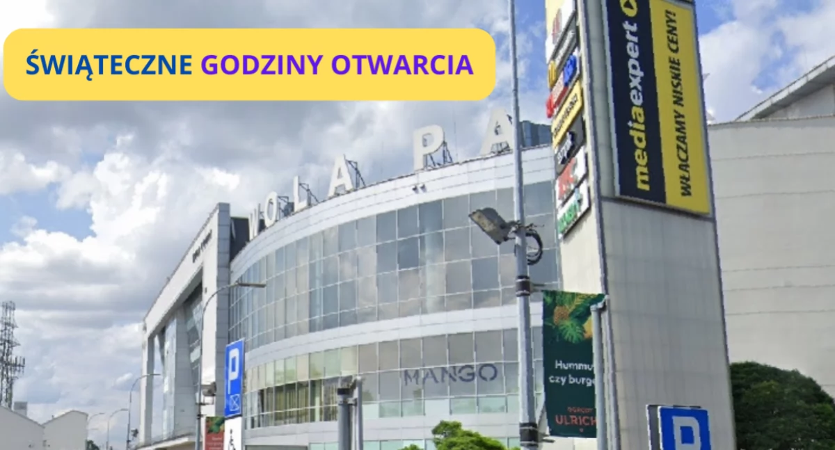 Wola Park otwarty dla klientów na Wielkanoc (GODZINY OTWARCIA)
