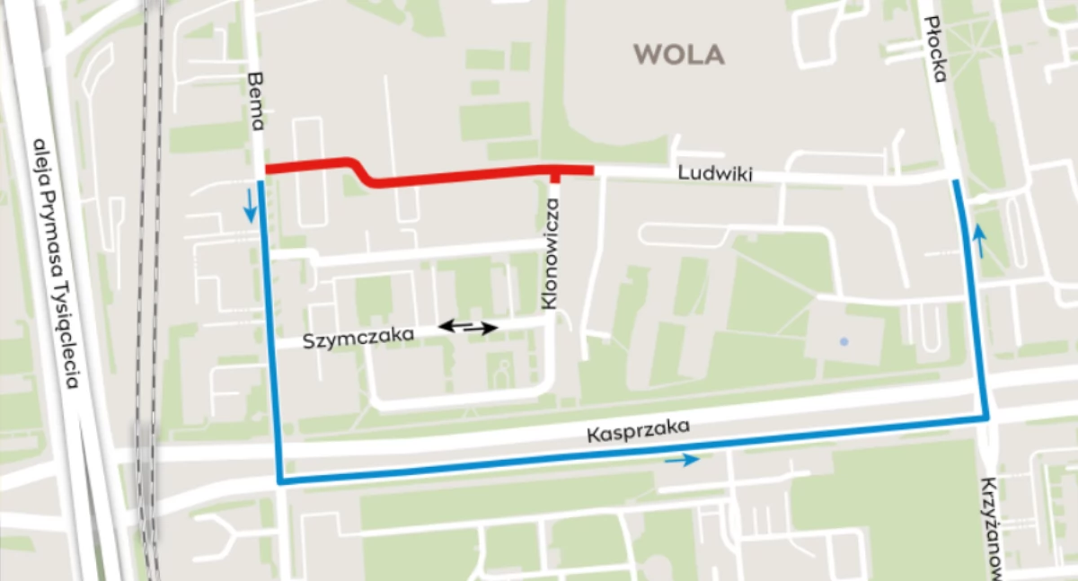 Kolejna ulica na Woli do remontu. Zacznie się w poniedziałek