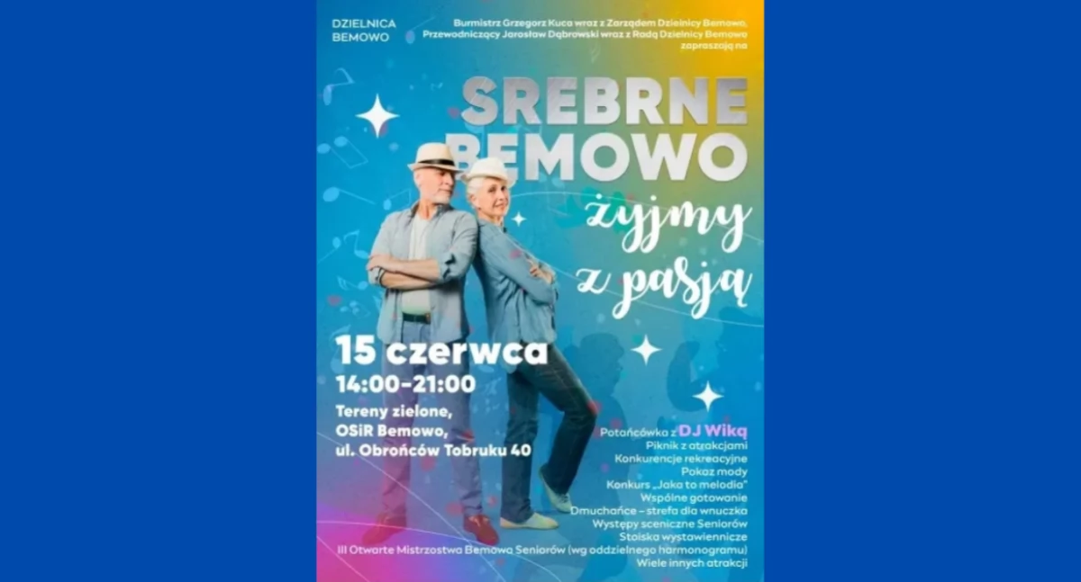 Srebrne Bemowo, czyli piknik - jednym słowem - międzypokoleniowy 
