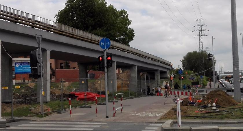 Ulica Kasprzaka ponownie zamknięta