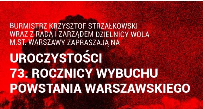 Uroczystości 73. rocznicy wybuchu Powstania Warszawskiego na Woli