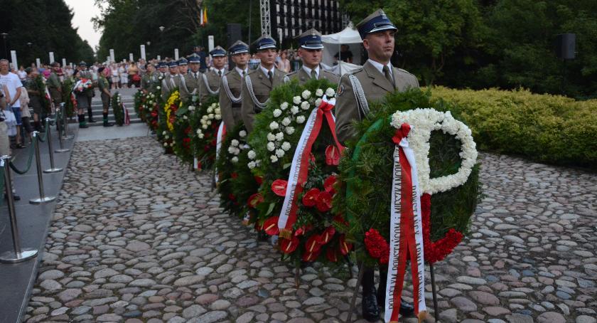 Uroczystości na Cmentarzu Powstańców Warszawy