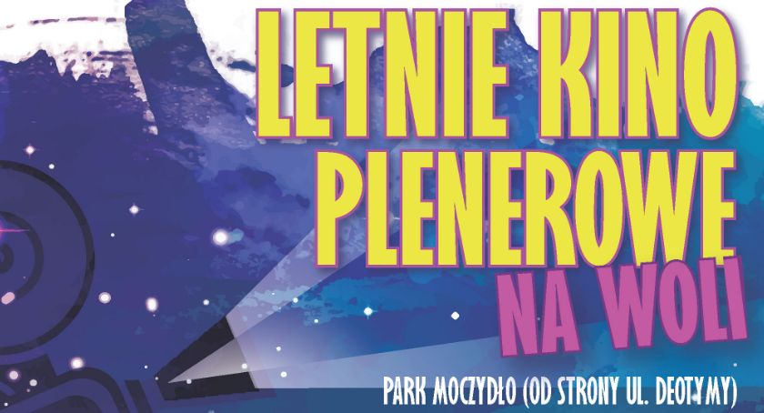 Startuje Letnie Kino Plenerowe w Parku Moczydło [REPERTUAR]