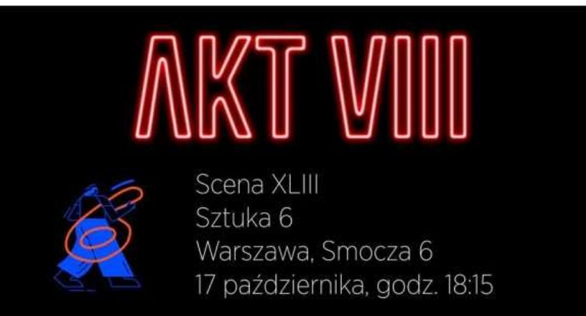 Spektakl impro AKT VIII w czwartkowy wieczór!