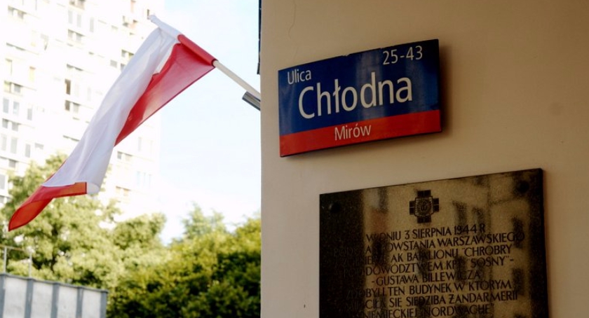Powstańcy Batalionu Chrobry  doczekali się tablicy pamiątkowej na warszawskiej Woli.