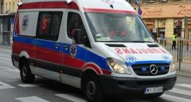 Zderzenie rowerzysty z osobą na hulajnodze, na Nowolipkach