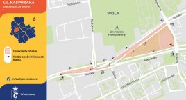 Już od jutra zmiany w ruchu w okolicach Kasprzaka 