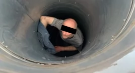 Nietypowa akcja na Woli. Chciał się włamać, UTKNĄŁ...