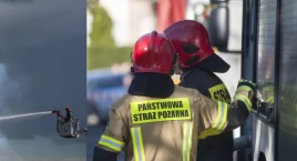 Pożar biurowca na Woli. Ewakuacja setek osób