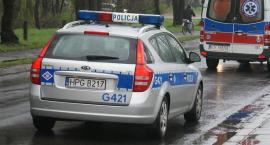 Radiowóz zderzył się z osobówką na Okopowej