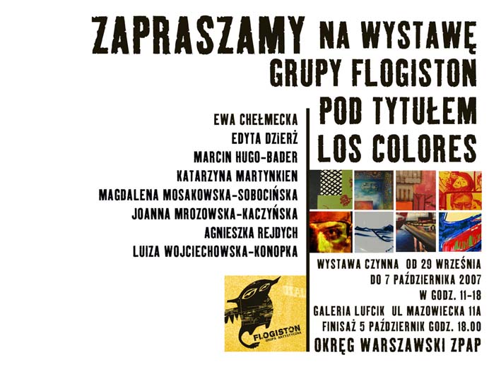 Marcin Hugo -Bader: Mnóstwo koloru z Flogistonu