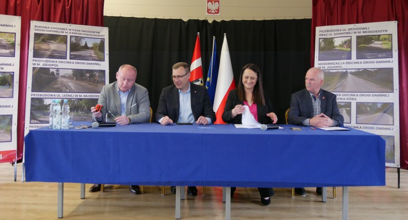 Jedenaście odcinków dróg w gminie Młodzieszyn zostanie wyremontowanych