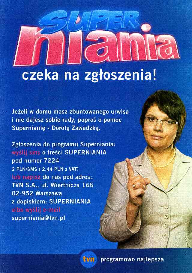 Program Superniania...