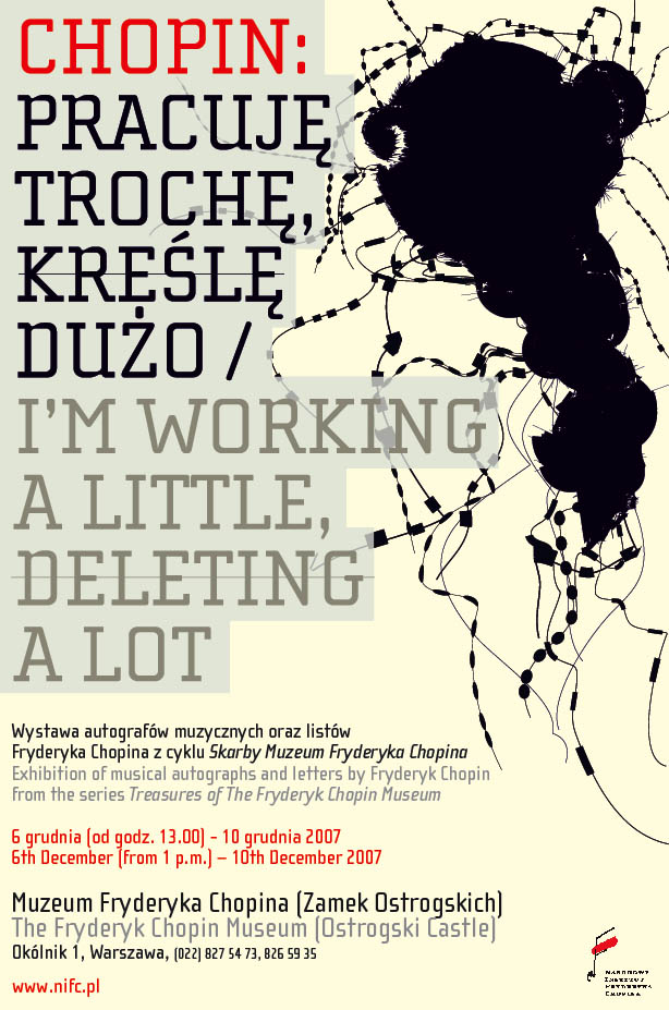Pracuję trochę. Kreślę dużo.