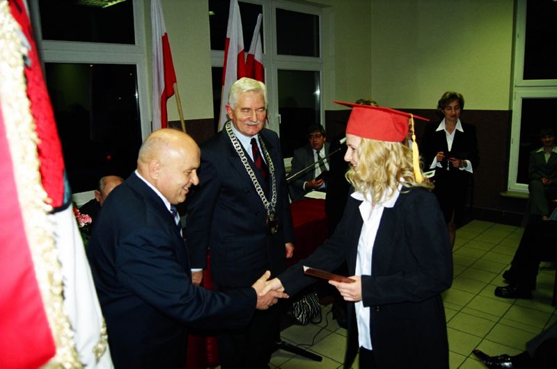 Rozdanie dyplomów w WSZiM