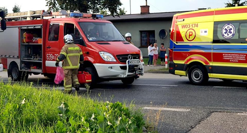 Zderzenie pojazdów na DK 92 - droga jest częściowo zablokowana 