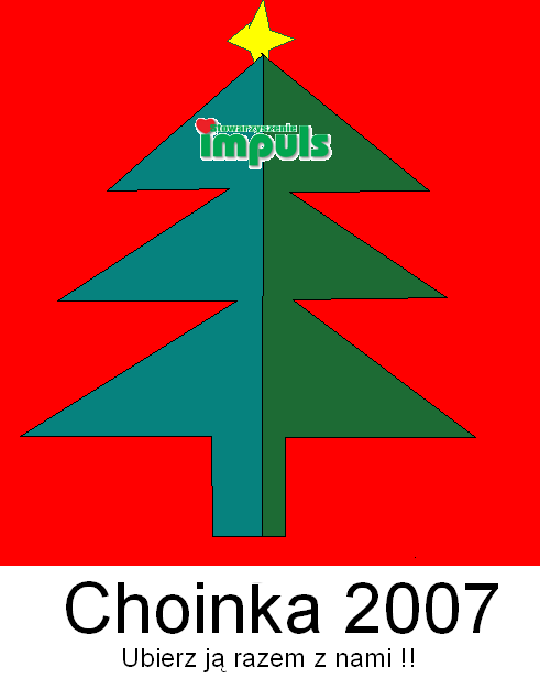Choinka integracyjna 2007 - zaproszenie