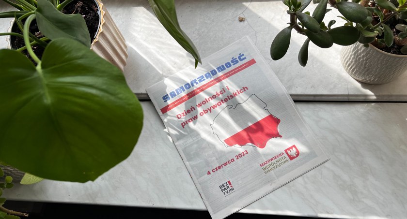 Czerwcowe (77nr) wydanie gazety Samorządność