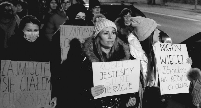 Marsz Ani Jednej Więcej w Sochaczewie 
