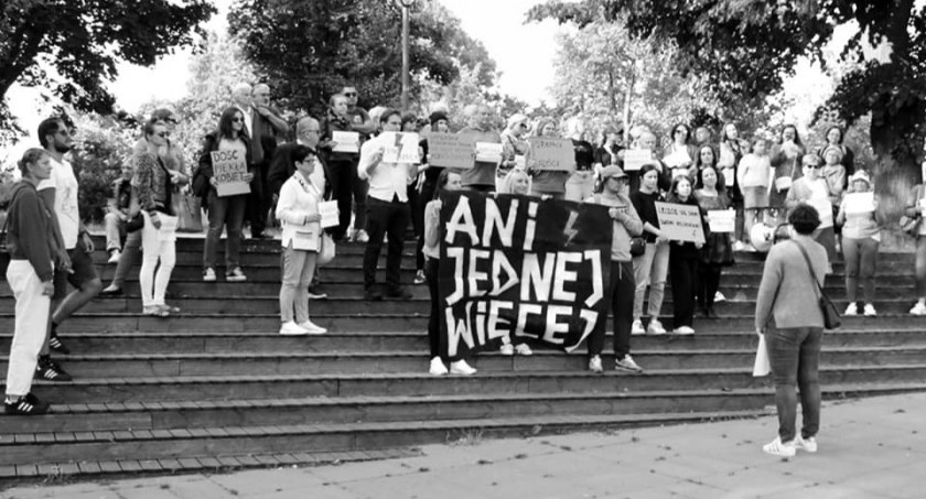 Protest Ani Jednej Więcej w Sochaczewie 2023 - relacja